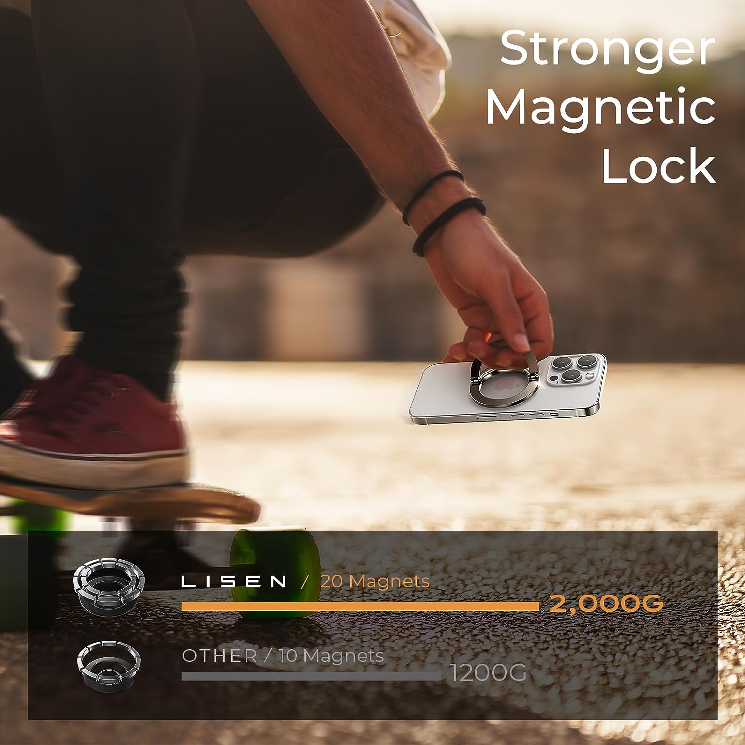 Lisen Magsafe Phone Grip Holder