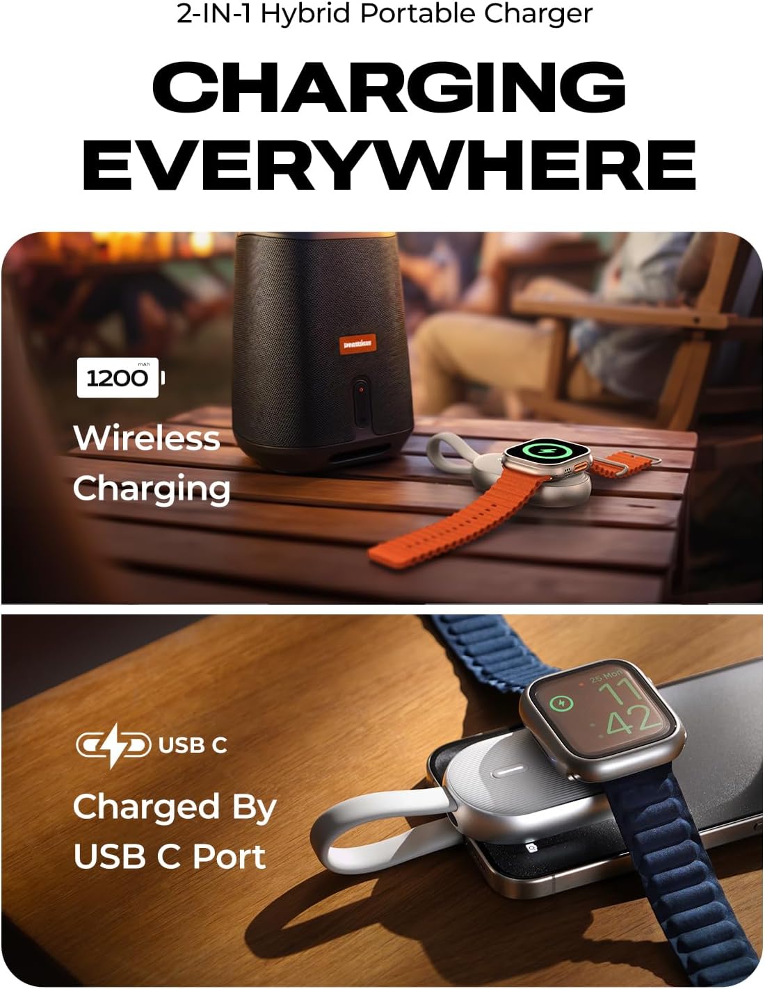 Lisen Wireless Charger for Apple Watch