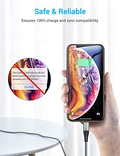 Lightning to USB-A Cable (10ft / 3m) - Lisen